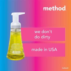 img 1 attached to 🍋 Method Lemon Mint Foaming Hand Wash - 10 Ounce