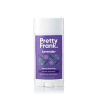 🌿 frankly fresh baking soda free natural deodorant stick - ideal for women, men, teens, and kids with arrowroot, coconut oil, shea butter, vitamin e, and zinc - lavender scent - paraben & sulfate free (1pk) logo