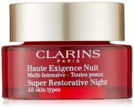 💤 clarins super restorative night cream 1.6 oz - age-defying skincare for both men and women logo