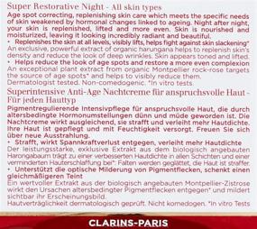 img 2 attached to 💤 Clarins Super Restorative Night Cream 1.6 oz - Age-defying Skincare for Both Men and Women