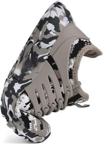 img 3 attached to 👟 NYZNIA Girls' Lightweight Breathable Sneakers for Athletic Running