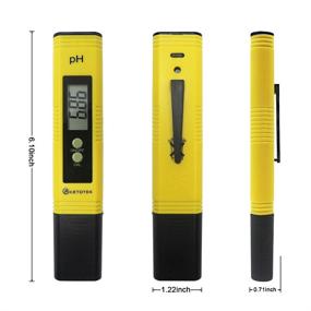 img 1 attached to 🌊 KETOTEK Digital PH Meter: Accurate 0.01 PH Pen Tester for Water, Hydroponics, Aquariums & More