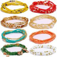 jewelry colorful bracelet necklace stretchy logo