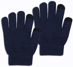 img 2 attached to EvridWear Touchscreen Gloves: Top Weather Boys' Accessories for Children