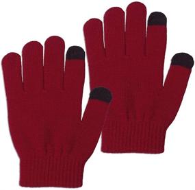 img 1 attached to EvridWear Touchscreen Gloves: Top Weather Boys' Accessories for Children