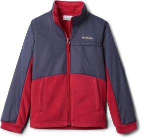 img 3 attached to 🧥 Куртка Columbia Girls' Overlay Fleece Benton Springs III