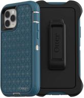 otterbox defender series screenless edition case for iphone 11 pro - petal pusher (pale beige/corsair/petal pusher iml) logo