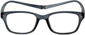 img 3 attached to Enhanced Vision with Magz Greenwich Magnetic Reading Glasses featuring the Convenient Snap It Design