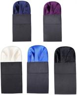 👔 syaya multicolor pocket squares: stylish men's handkerchiefs & accessories logo