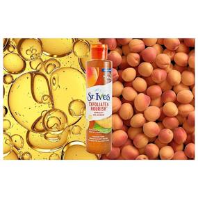 img 2 attached to 🍑 St. Ives Apricot Exfoliate & Nourish Facial Oil Scrub, 4.23 oz