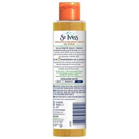 img 3 attached to 🍑 St. Ives Apricot Exfoliate & Nourish Facial Oil Scrub, 4.23 oz