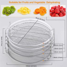 img 3 attached to Dehydrator Accessories Stainless Dehydrating Dehydrated