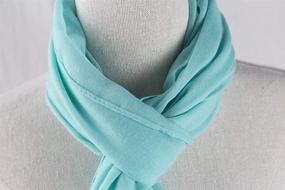 img 1 attached to 🧣 Stay Cozy and Stylish with Women's Soft Cashmere Long Scarf: Warm Wool Large Shawls and Wraps for Winter