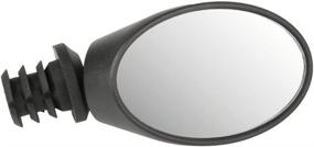 img 3 attached to 🚲 Black M-Wave Spy Oval Bicycle Mirror - 75mm x 50mm