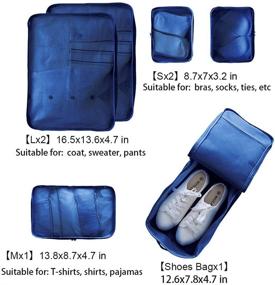 img 2 attached to Organizer Waterproof Lightweight Suitcase Clothing