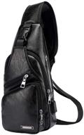 🎒 ultimate waterproof shoulder lightweight backpack with charging function logo