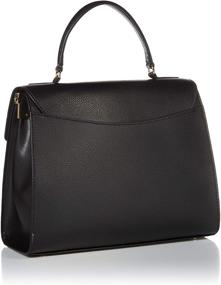 img 1 attached to Calvin Klein Hermine Leather Satchel: Women's Handbags, Wallets, and Satchels