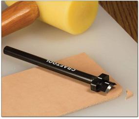 img 4 attached to 🔸 Tandy Leather Craftool Corner Round Punch Small 9/16" (14mm) 3780-00" - Optimized Product Name: "Tandy Leather Craftool Small Corner Round Punch 9/16" (14mm) - Model 3780-00