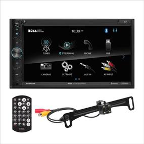 img 4 attached to 🚗 BOSS Audio BVB9395RC Автомобильный мультимедийный ресивер - A-Link, Bluetooth, сенсорный экран 6.95 дюймов, двойной DIN, USB, SD, включена камера заднего вида.