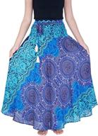 🌸 lannaclothesdesign bohemian clothing: burgundy peacock skirts for women logo