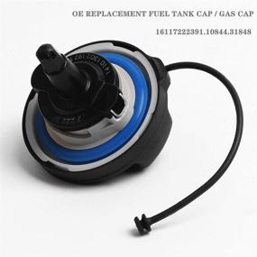 img 3 attached to 🔋 LABBYWAY Gas Cap Assembly, Compatible with Mini Cooper, BMW 128i 320i 325i 328i 328xi 330i 330xi 335i 525i 528i 530i 535i 750i X1 X3 X5 Z4 M3 Vehicles - Replace #16117222391, 10844, 31848