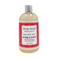 🛁 17.5 ounce deep steep passion fruit guava bubble bath logo