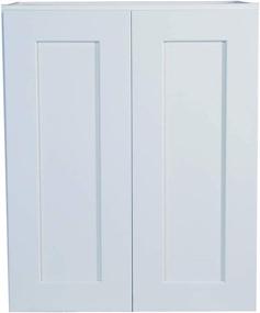 img 4 attached to 🕰️ Timeless Elegance: Design House Brookings 24-Inch Wall Cabinet in White Shaker Style