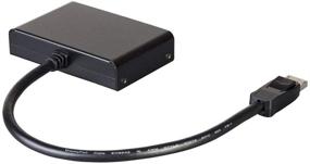 img 1 attached to 🖥️ Монопрайс 121974 DisplayPort в HDMI MST хаб - 2 порта HDMI видео-транслятор, Черный