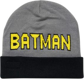 img 1 attached to 🧤 Stay Warm and Stylish with DC Comics Batman Winter Mittens for Boys - The Perfect Cold Weather Accessory!