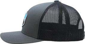 img 3 attached to Lindo Trucker Hat Mountain Graphite Outdoor Recreation