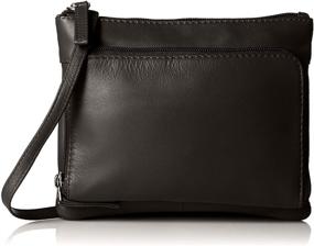 img 4 attached to 👜 Visconti Handbag Leather Messenger Women's Crossbody Bag with Wallet: Stylish Ladies Handbag Collection