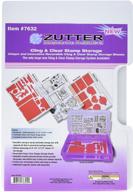 zutter 7632 cling and stamp storage: organize and protect your crafting essentials logo