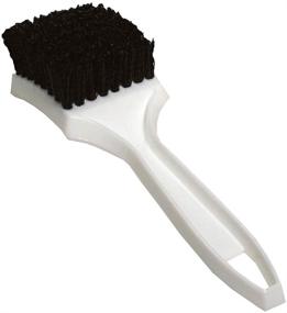 img 1 attached to 8.5-Inch Nylon Carpet and Floormat Scrub Brush - Black [Model 85-634]