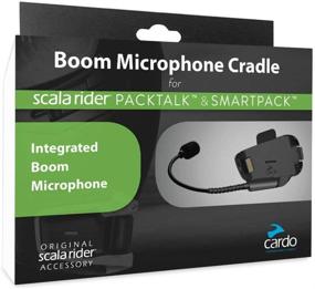 img 1 attached to 🎙️ Enhance Communication with Cardo SPPT0002 Unisex-Adult Boom Microphone Cradle for PackTalk and SmartPack Systems