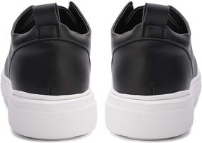 img 2 attached to 👟 AMAPO A20702 BLK 42: Men's Comfortable Walking Sneakers for Casual Style