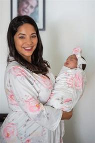 img 2 attached to 🤰 Mommy Clock Maternity Matching Swaddling Kids' Home Store: Stylish and Practical Maternity and Nursery Essentials