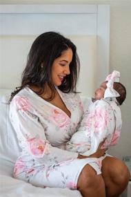 img 4 attached to 🤰 Mommy Clock Maternity Matching Swaddling Kids' Home Store: Stylish and Practical Maternity and Nursery Essentials