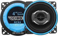 recoil 4 inch coaxial speaker system logo