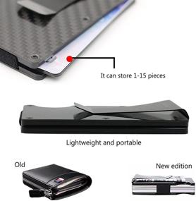 img 2 attached to 🔒 Ultimate Security: RuoFeng Carbon Wallet Protector Credit - Safeguard Your Valuables!