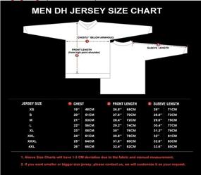 img 2 attached to 🚴 JPOJPO Men's Long Sleeve Cycling Jersey MTB T Shirt for Youth Off-Road Motorcycle, Anti-UV Bicycle Apparel