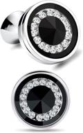 🐱 cat eye cufflinks c051 - exquisite jewels логотип