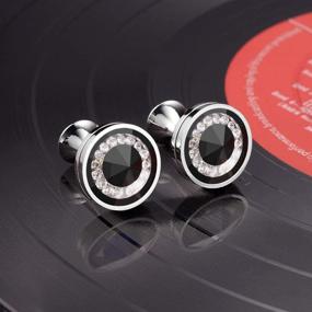 img 3 attached to 🐱 Cat Eye Cufflinks C051 - Exquisite Jewels