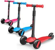 🛴 newbounce 3 wheel scooter for kids - adjustable handlebar, ideal for children and toddlers ages 2+. perfect kick scooter for girls and boys - the goscoot max logo