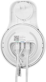 img 1 attached to Кронштейн для настенного крепления Google WiFi Outlet [2020 модель] - Установка без использования инструментов, минимальный недостаток проводов - Легко перемещаемое держательное устройство, совместимо с маршрутизатором Google Mesh WiFi (1 шт.)