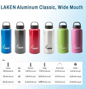 img 1 attached to Laken Classic Wide Mouth Water Bottle