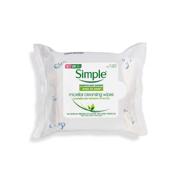 simple micellar makeup remover wipes skin care logo