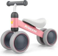 ultimate 1 year old girl gift: balance bike | train your baby from standing to running | ideal 1st birthday & pre-school bike toy logo