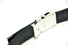 img 1 attached to 👔 Premium Quality KASAJIMA Mens Cotton Nickeling Buckle Belts – Stylish Men's Accessories