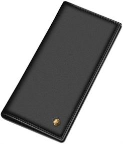 img 4 attached to 💼 LAORENTOU Authentic Leather Wallet Holder for Men: Essential Wallets, Card Cases & Money Organizers