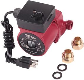 img 4 attached to 🔄 Trupow 3/4" NPT 110V Hot Water 3-Speed Circulation Pump: Efficient Circulator Pump for Optimal Water Flow